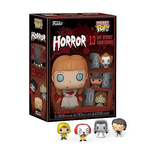 Funko Advent Calendar: 13-Day Spooky Countdown - Annabelle - 13 Giorni di Sorprese - Mini Figura in Vinile da Colleziones - Mystery Box - Idea Regalo - Regalo di Natale - Christmas Countdown