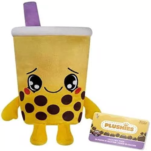 Funko Plush: GamerFood - Mango Bubble Tea - Image Rights - Peluche da Collezione - Idea Regalo per il Compleanno - Merchandising Ufficiale Peluche per Bambini e Adulti