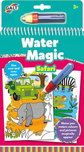Galt Toys, Water Magic - Safari, Colouring Books for Children