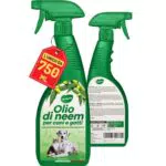 Gardemia Olio di Neem per Cani Gatti Spray 750ml Sgradito a Zecche Pulci Zanzare Insetti Azione Naturale Effetto Barriera abbinabile a Repellente Antipulci Antiparassitario Aroma Gradevole