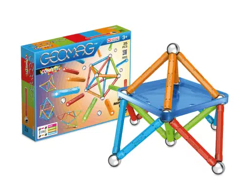Geomag- Confetti Gioco di Costruzione Magnetico, Multicolore