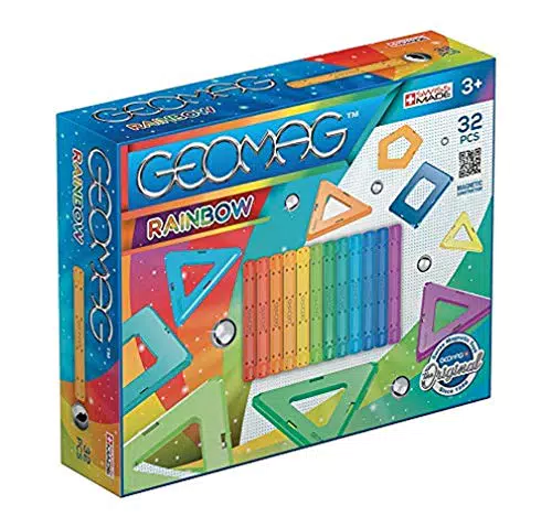 Geomag Rainbow Gioco di Costruzione Magnetico, Multicolore