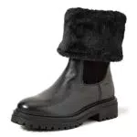 Geox D Iridea M, Stivali Donna, Nero
