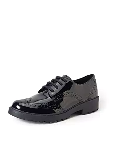 Geox J Casey Girl N, Scarpe Bambine e ragazze, Nero