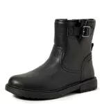 Geox J Eclair Girl B, Stivaletti Bambine e ragazze, Nero