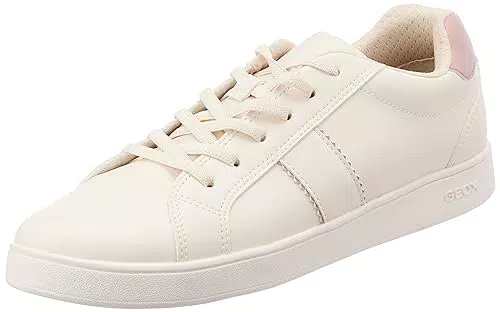 Geox J Eclyper Girl C, Scarpe da Ginnastica, Rosa