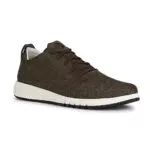 Geox U Aerantis, Scarpe da ginnastica basse Uomo, Verde