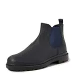 Geox U Andalo A, Stivaletti Uomo, Nero/Blu