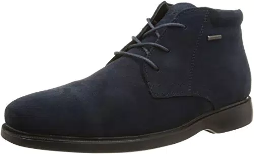 Geox U Brayden, Scarpe Stringate Uomo, blu, 46