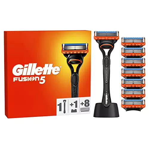 Gillette Fusion 5 Rasoio Uomo, 1 RASOIO a Mano Libera