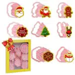 GoldOars 8Pcs Formine Biscotti Natale, Formine Biscotti