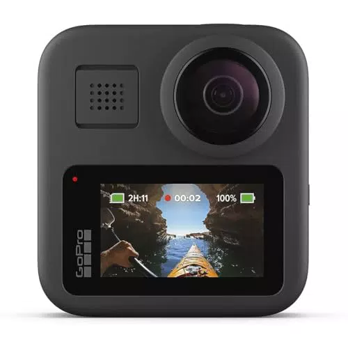 GoPro Max - Fotocamera Digitale Impermeabile 360 ​​Con Stabilizzazione Infrangibile