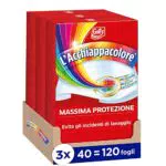 Grey l'Acchiappacolore Fogli Cattura Colore Lavatrice e Anti Sporco, 120 foglietti