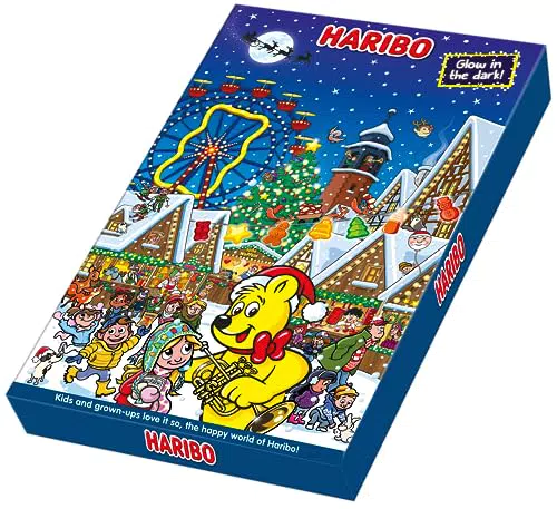 Haribo Calendario dell'Avvento 2023, 24 Mini Bustine Assortite