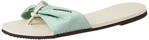 havaianas You St Tropez Basic, Infradito Donna, Beige Mineral Green