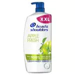 Head & Shoulders Shampoo Antiforfora Apple Fresh, Per Capelli Grassi E Cute