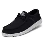 Hey Dude Tela Wally Slub, Moccasin Uomo, Blu Navy