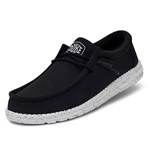 Hey Dude Tela Wally Slub, Moccasin Uomo, Blu Navy