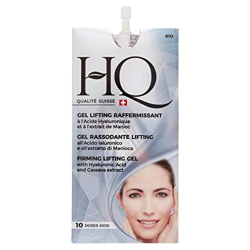 HQ GEL RASSODANTE LIFTING ALL' ACIDO IALURONICO E ALL' ESTRATTO DI MANIOCA 10 DOSI 15 ML