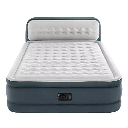 Intex 64448ND - Materasso Dura-Beam Ultra Plush Headboard Autogonfiante