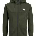 JACK & JONES Felpa con Cappuccio Jcoair Noos. Giacca Sportiva