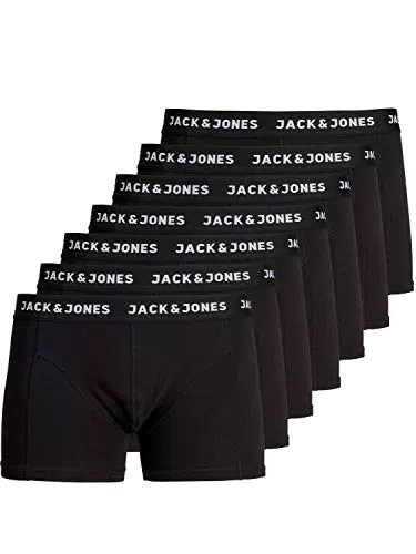 JACK & JONES Trunks 7-Pack Black M Black 1 M