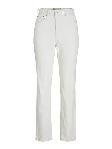 JJXX Jxberlin Slim HW Cce2012 Noos Jeans, Bianco Denim