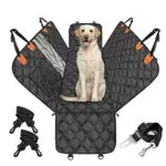 JOEJOY Coprisedili Auto per Cani Coprisedile Auto per Cani 142x49x57cm Telo Macchina per cani Telo Macchina Cane con protezione laterale e finestra
