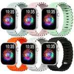 JOIENDY 6 Pezzi Cinturini Compatibile con Apple Watch 42mm 44mm 45mm 49mm