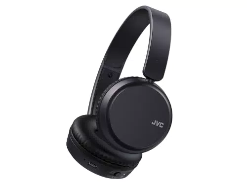 JVC, Cuffie Bluetooth HA-Z37W, Cuffie Wireless On Ear con Deep Bass