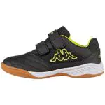 Kappa Kickoff K Unisex Kids, Scarpe, Nero Black Yellow