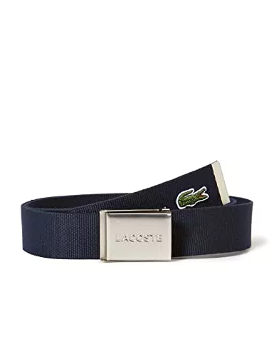 Lacoste RC2012 Cintura, Marine, 110 cm Uomo