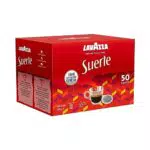 Lavazza, Suerte, 4 Confezioni da 50 Cialde Caffè Macinato