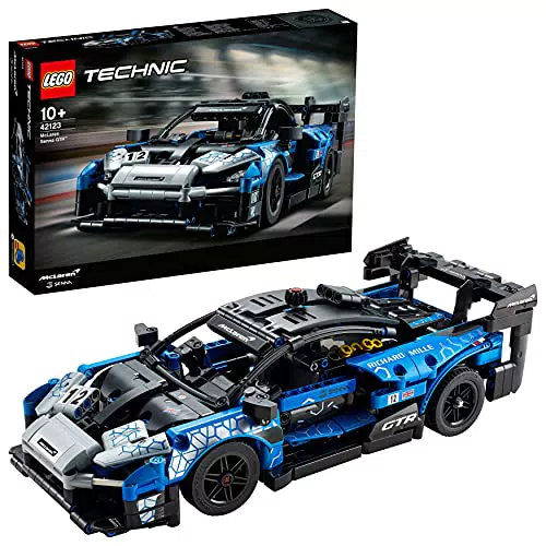 LEGO 42123 Technic McLaren Senna GTR, Auto da Corsa da Collezione