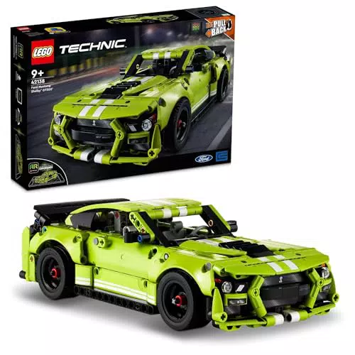 LEGO 42138 Technic Ford Mustang Shelby GT500, Macchina Giocattolo da Costruire
