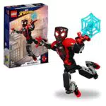 LEGO 76225 Marvel Personaggio Di Miles Morales, Action Figure Di Spider-Man Giocattolo Snodabile