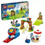 LEGO 76990 Sonic the Hedgehog Sfida della Sfera di Velocità di Sonic