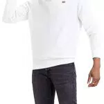 Levi's Crew White, Maglia di Tuta Uomo, White, L