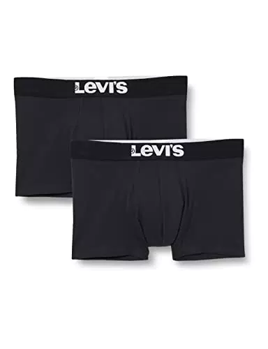 Levi's Levis Men Solid Basic Trunk 2P Boxer Aderenti