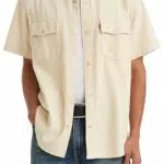 Levi's Ss Relaxed Fit Western, Camicie Uomo, Newman Ecru