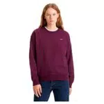 Levi's Standard Crew Felpa Donna, Forest Plum, XS