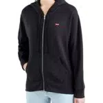 Levi's Standard Zip Sweatshirt Hoodie, Caviar