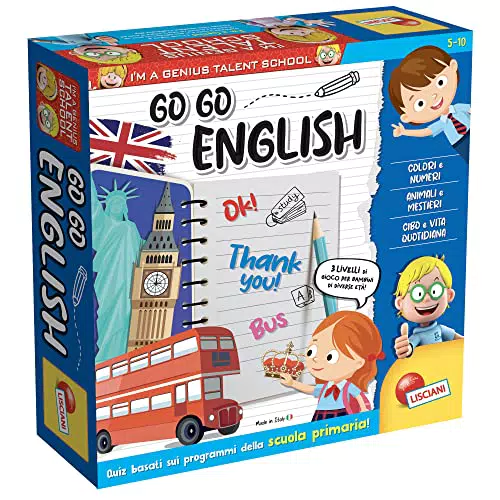 Lisciani Giochi I'm a Genius TS Go English, Multicolore