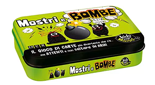 Lisciani Giochi- Kids Love Monsters Mostri e Bombe Card Game Display 12