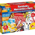 Lisciani Giochi- Ludoteca Tombola Segna e Cancella e Mercante in Fiera