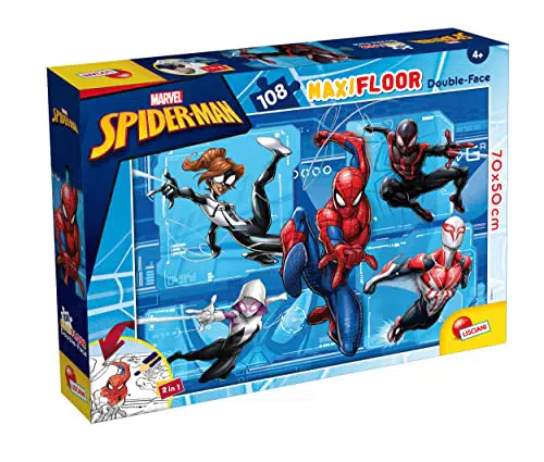 Lisciani Giochi Marvel Puzzle DF Maxi Floor 108 Spiderman