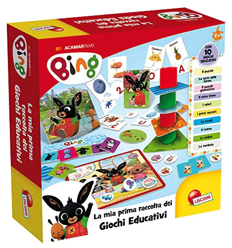 Liscianigiochi 75867 Bing Raccolta Giochi Educativi Baby