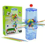 Locisne Gioco di Avventura in plastica Colorata per Feste in Famiglia Montessori