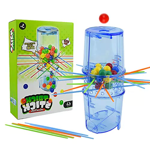 Locisne Gioco di Avventura in plastica Colorata per Feste in Famiglia Montessori