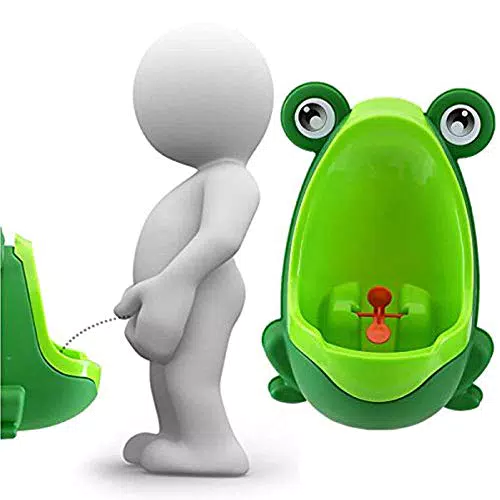 Lorcoo Urinoir enfant, Urinoir pour garçon en forme de grenouille pour bébé